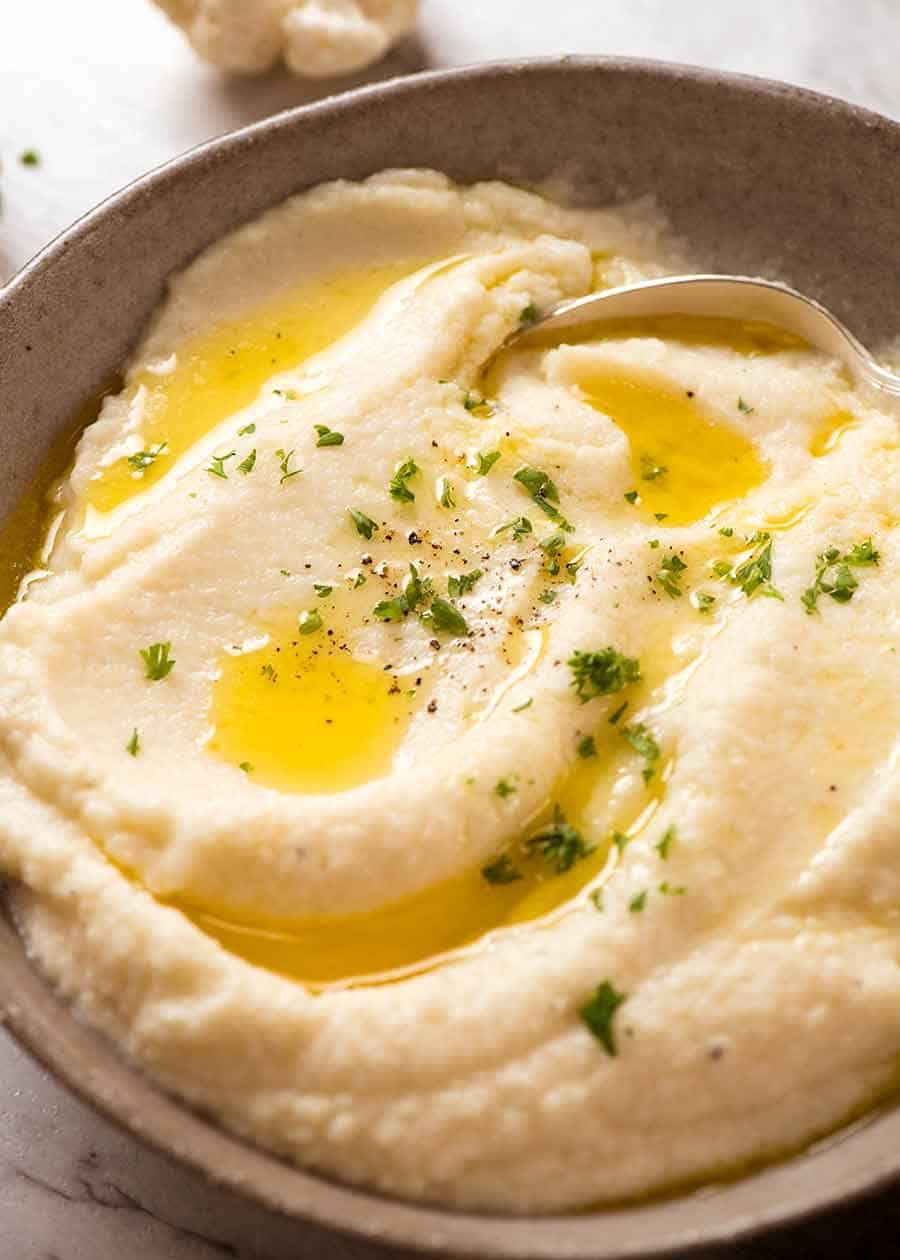 Secrets to Seriously Smooth & Creamy Mashed Cauliflower (No Potatoes!)